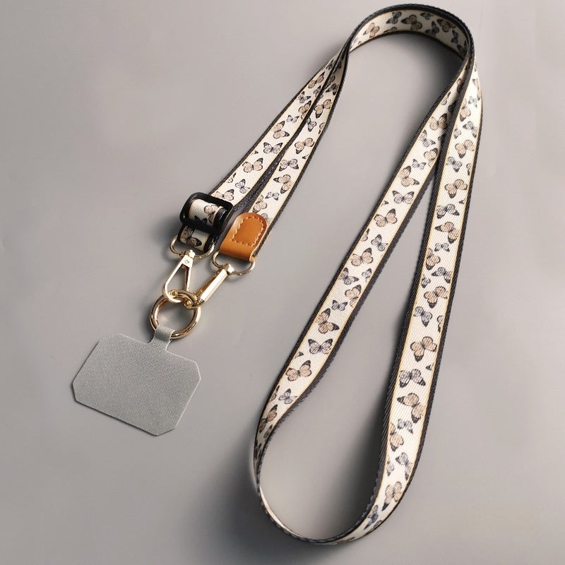 Mobile Phone Lanyard Crossbody Bag Solid Color Long Braces Detachable Multi-purpose Strap Rope - view 9