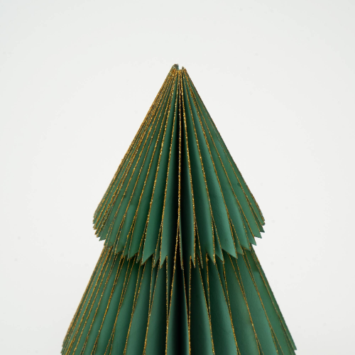 Green Handmade Paper Tree - Festive Decor - view 5