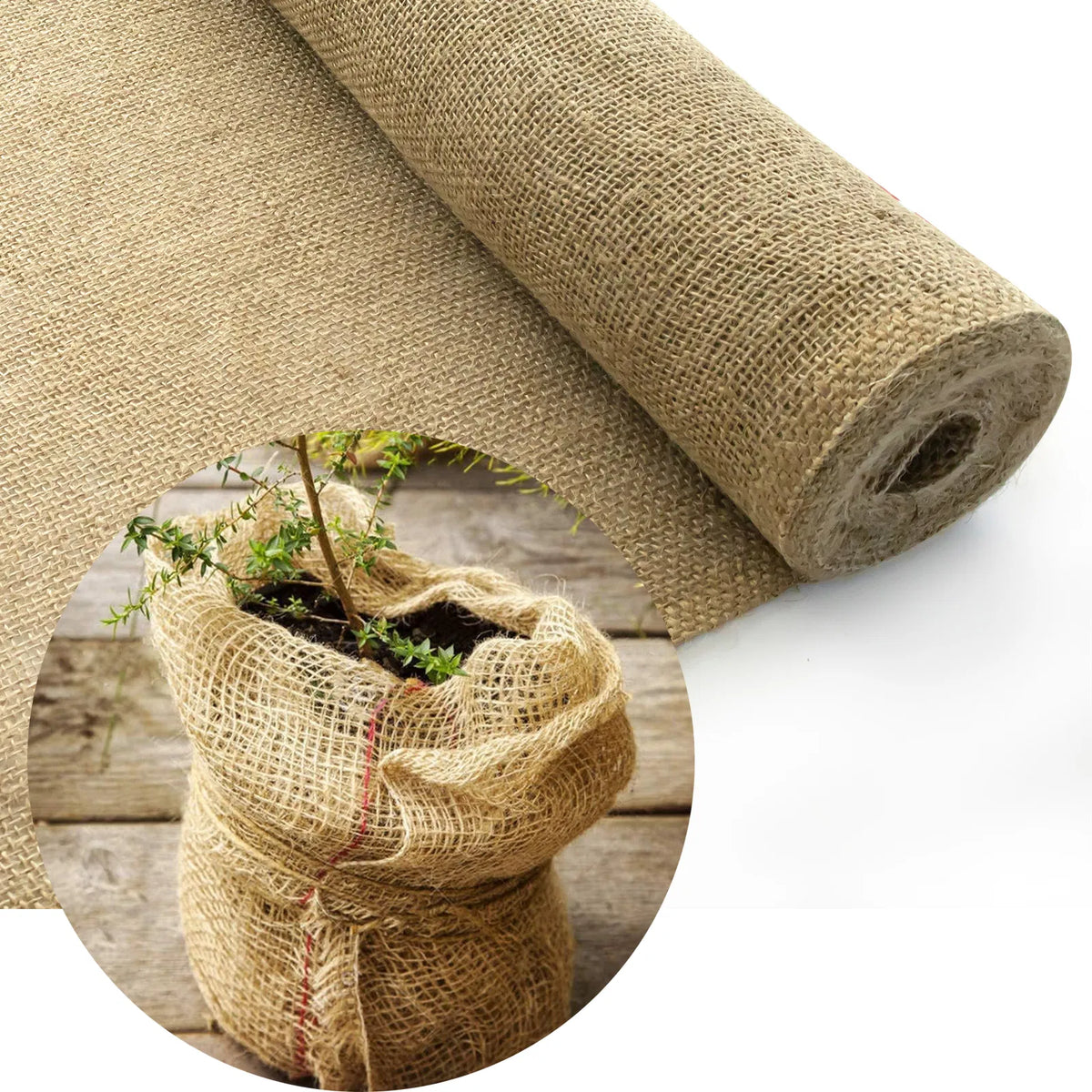Burlap Tree Wraps,4 Rolls - view 10