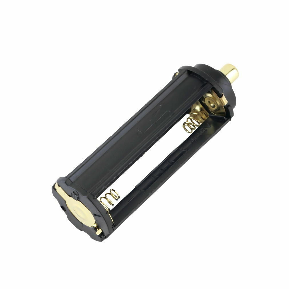 10pc 3 AAA Battery Holder Case Cylindrical Case Plastic For Flashlight Round Circular - view 5