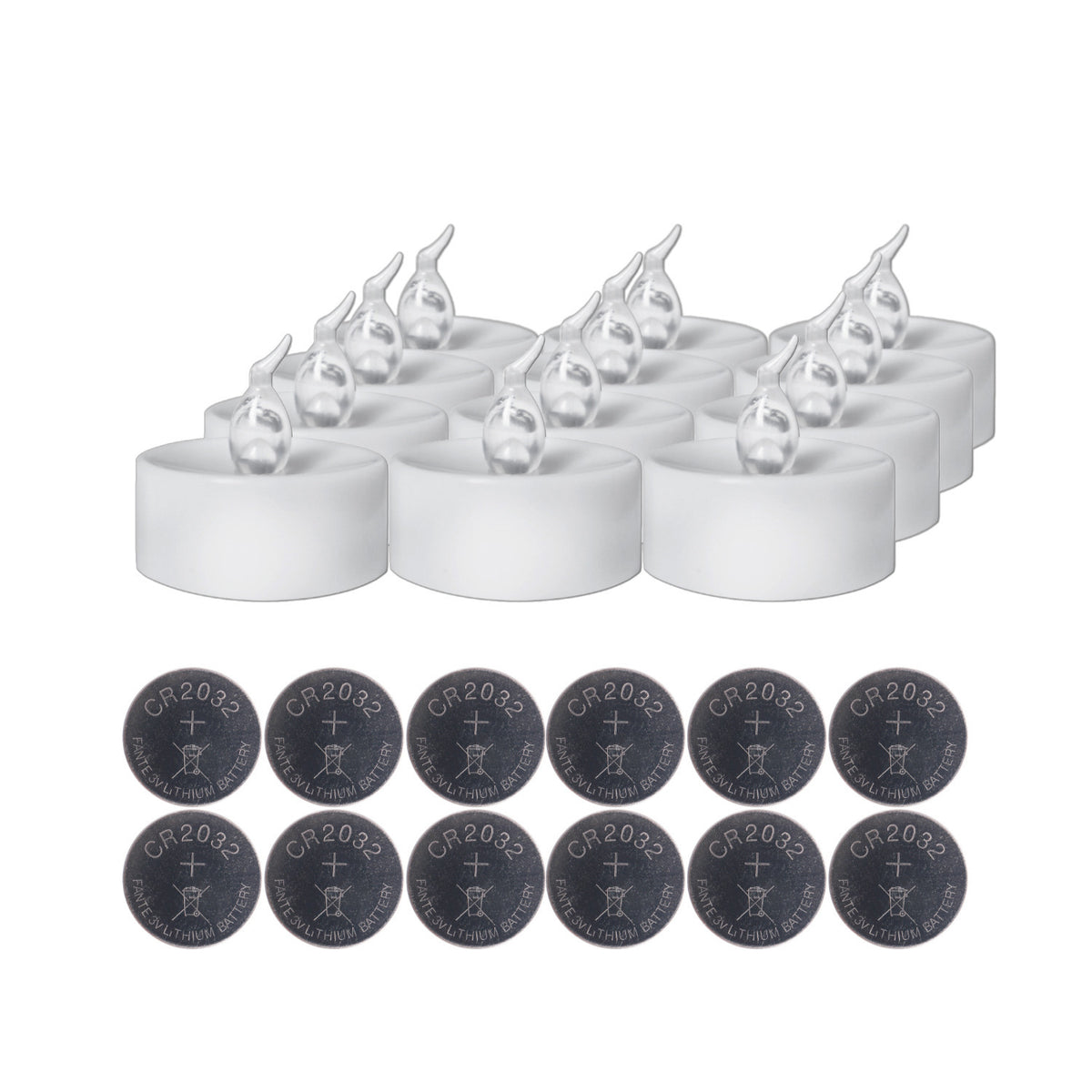 Electronic Candles Flickering LED Tea Light Battery Operate Bedside Night Lamp Flameless Party Lighting Decor - view 9