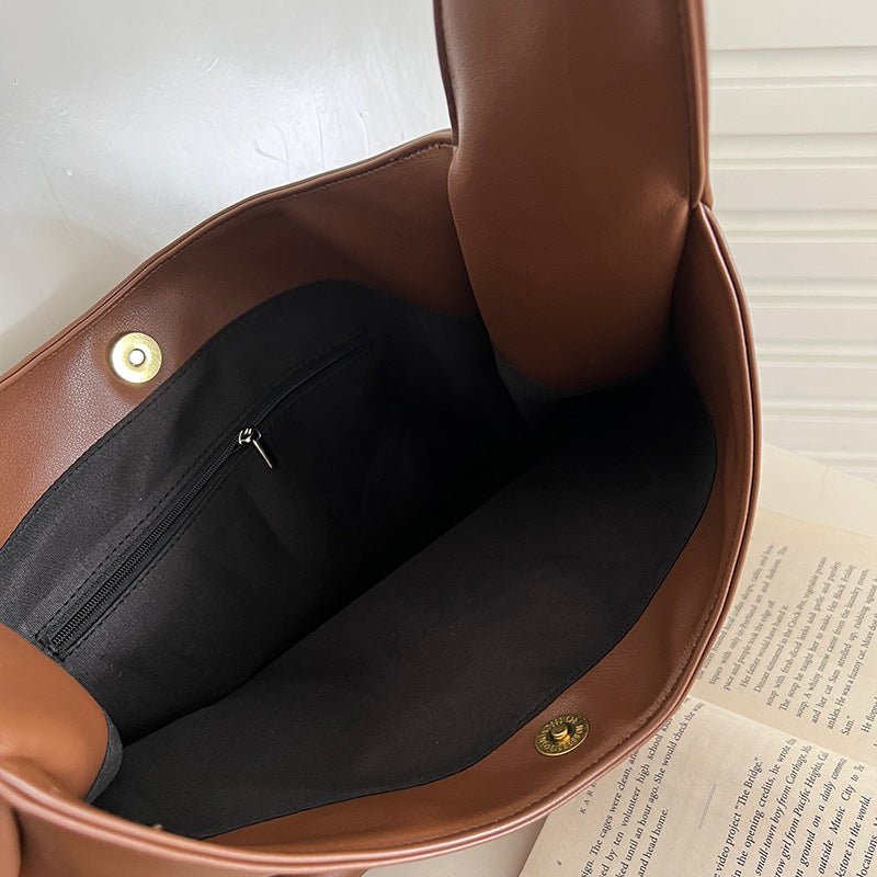 Fashion Tote Bag Large Capacity Casual Shoulder Bag Women's Commuting Handbag College Student - view 10