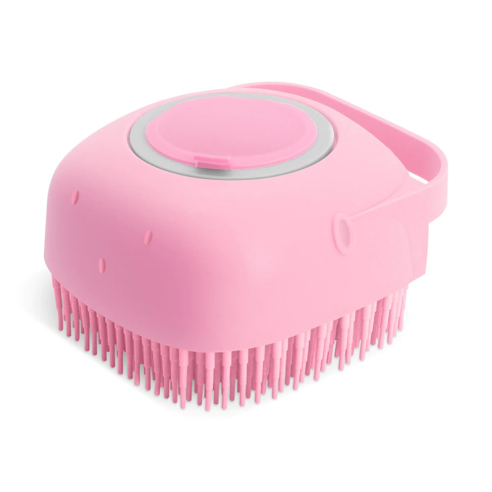 Pet Dog Shampoo Massager Brush Cat Massage Comb Grooming Scrubber Shower Brush For Bathing Short Hair Soft Silicone - view 10