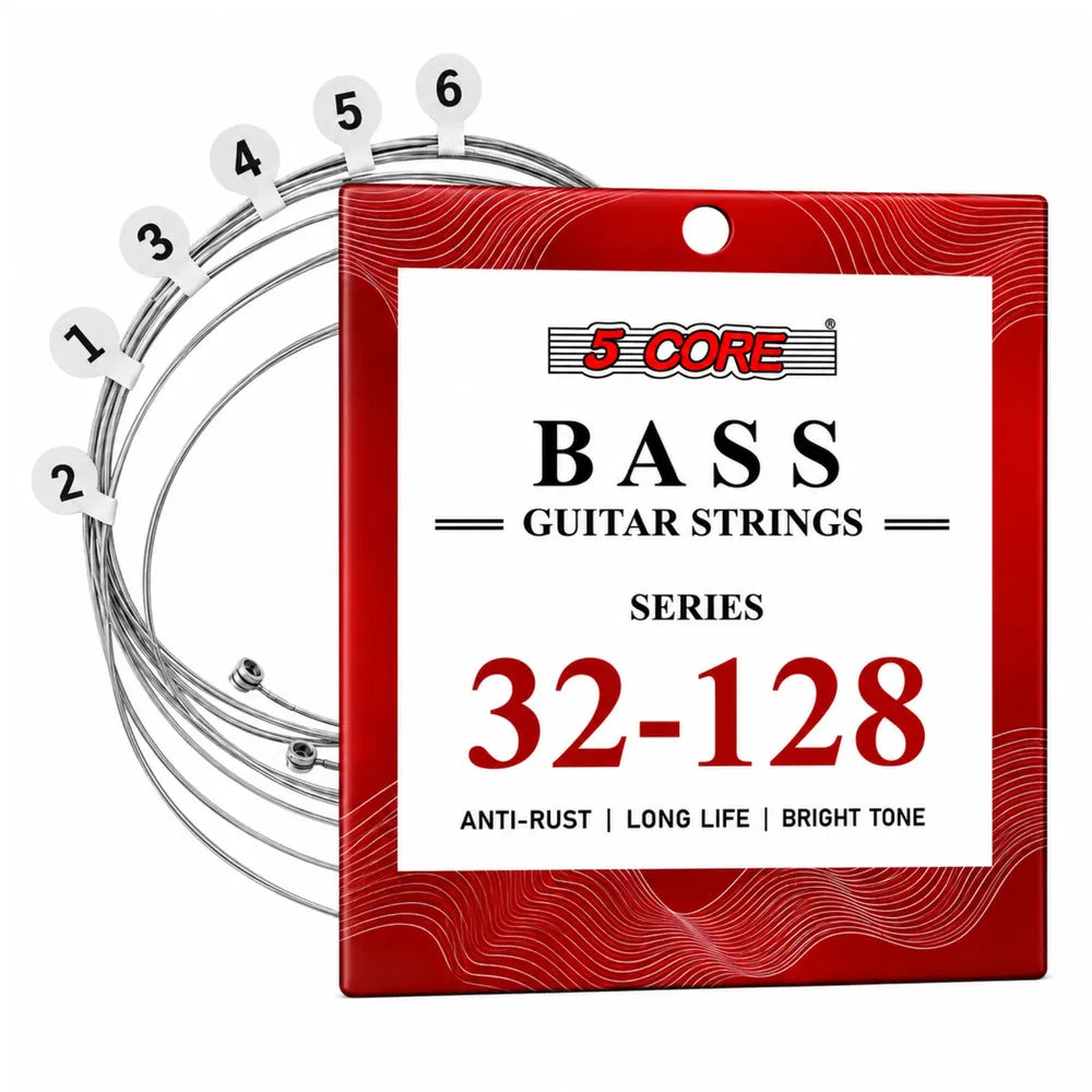 5 Core Guitar Strings 4/5/6 String Set for Acoustic Electric Bass Ukulele - view 10