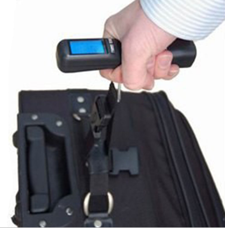 Travel Portable Luggage Suitcase Luggage Weight Digital Weighing Hook Scale - view 3