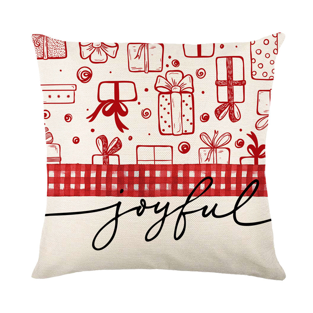 Christmas Pillow Cover Festive Linen - view 10