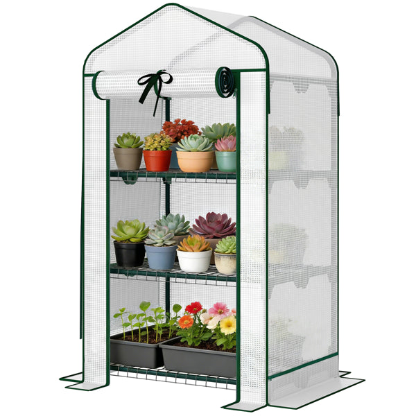 Garden Bed With Mini Greenhouse - view 6