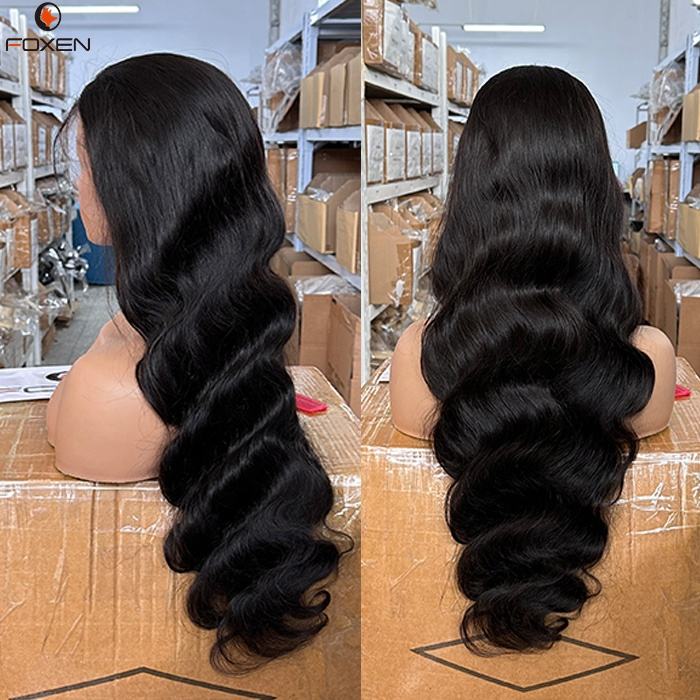 Wig Human Hair Body Wave Lace Front Wigs Wholesale Glueless Hd Lace Frontal Wigs For Black Women - view 5