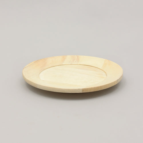 Handcrafted Wood Charger Plate Wooden Dinning Placemat Artisan Wood Tableware - view 9