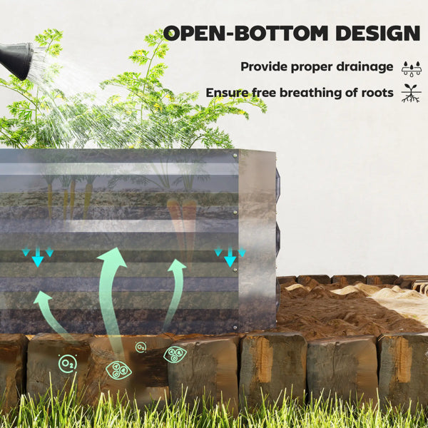 Garden Bed With Mini Greenhouse - view 5