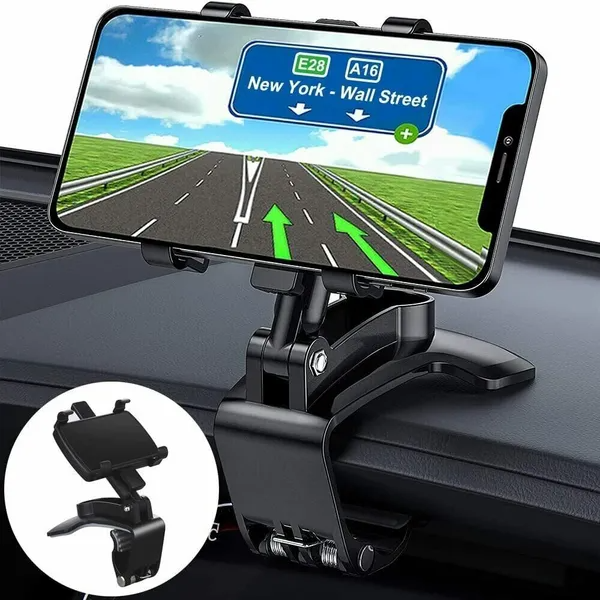 Universal Car Dashboard Mount Holder Stand Clamp Cradle Clip For Cell Phone GPS - view 6