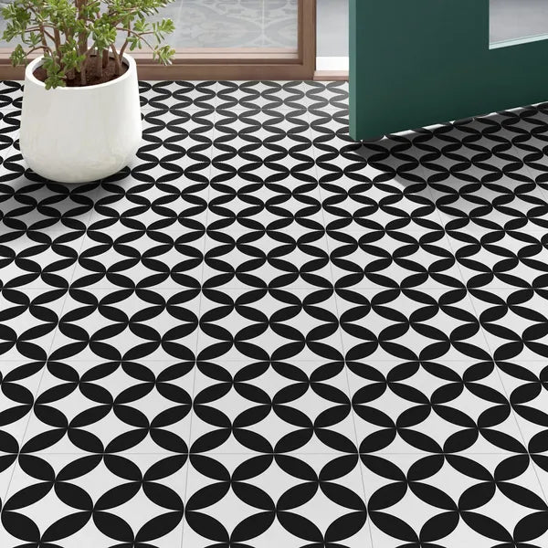 20pcs Self-Adhesive PVC Floor Tiles 7.9 X 7.9 Inch Peel And Stick Waterproof Flooring Strips Non-Slip DIY Floor Tiles - view 5