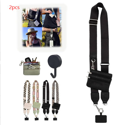 Mobile Phone Storage Lanyard With Zipper Bag - view 10