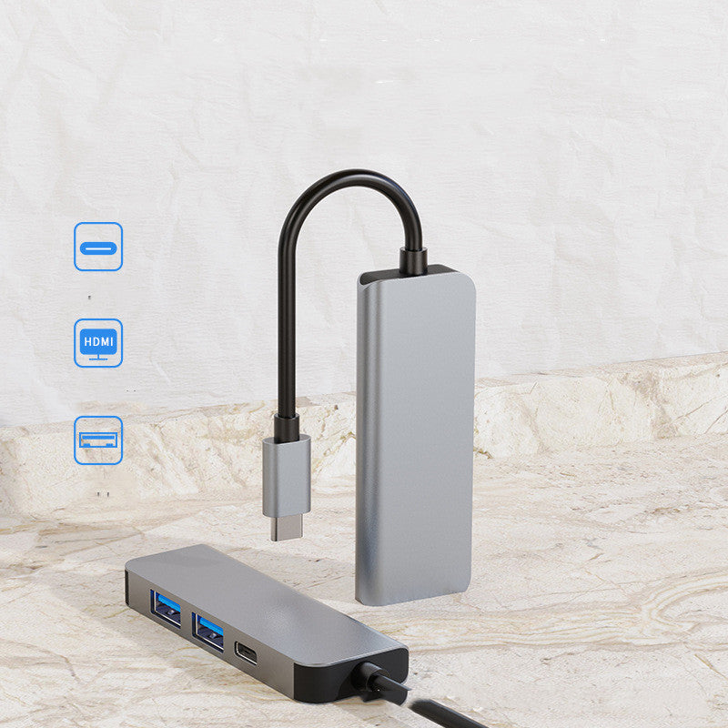 New Type-C Docking Station USB C Hub PD Fast Charging Four In One Hub 4K - view 5