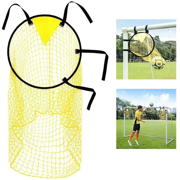 2-Pack Top Bins Football Target Net, Foldable Soccer Training Net With Goal, Easy To Install And Disassemble - view 5
