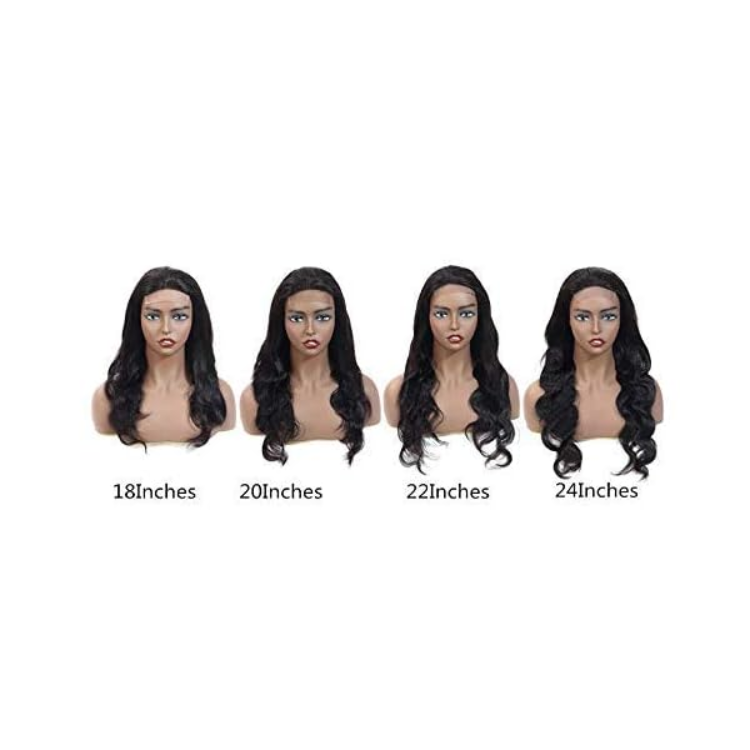 4x4 Lace Closure Wig Human Hair Natural Color Body Wave Density - view 5