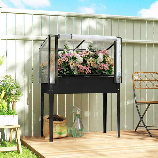 Garden Bed With Mini Greenhouse - view 6
