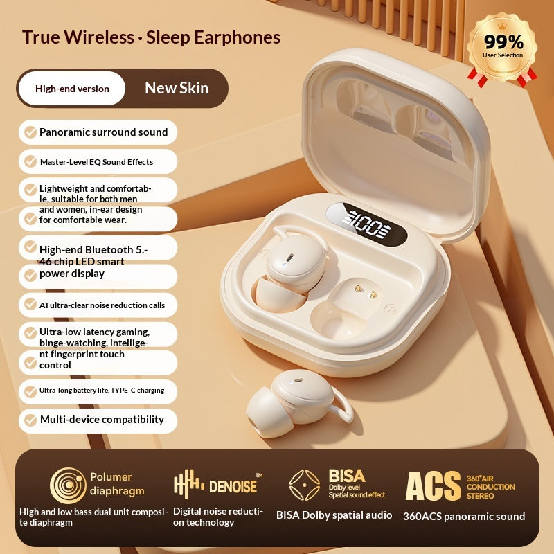 Wireless Bluetooth Earbuds For Side Sleepers - view 9