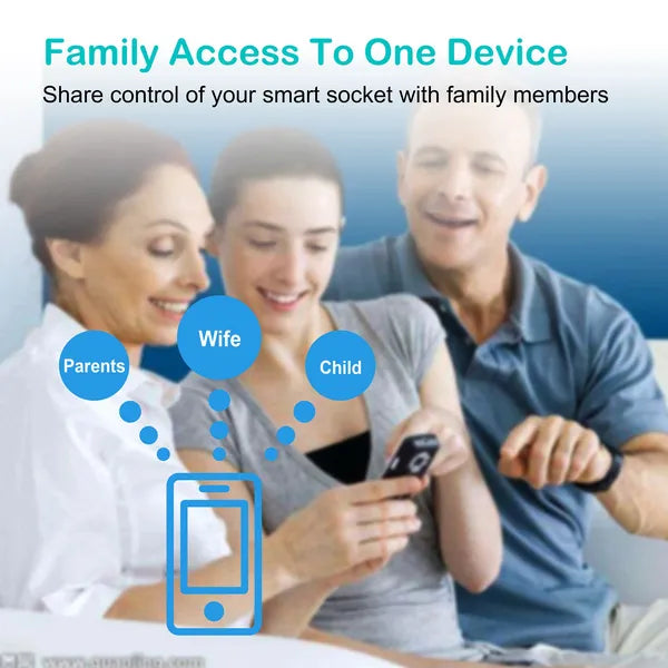 WiFi Smart Plug Outlet Wireless Smart Socket APP Remote Voice Control Timer Alexa Google US - view 5