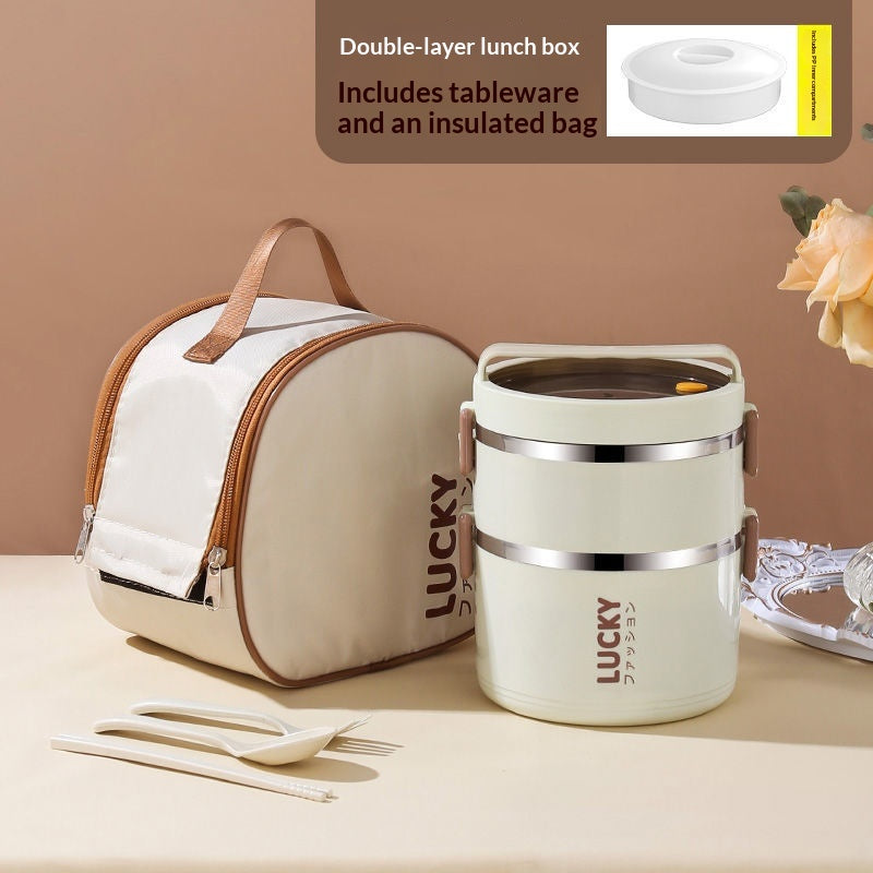Stainless Steel Bento Box Compartmentalized Lunch Box - view 8