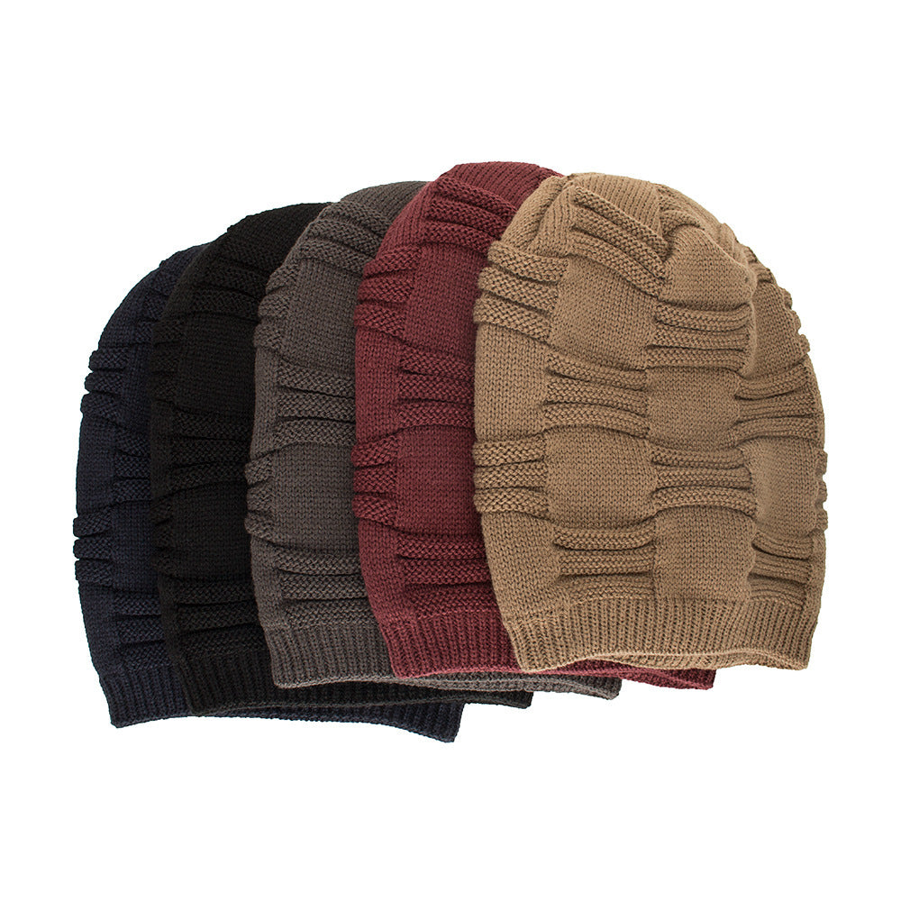 Fleece Three Stripes Knitted Beanie Hat - view 9