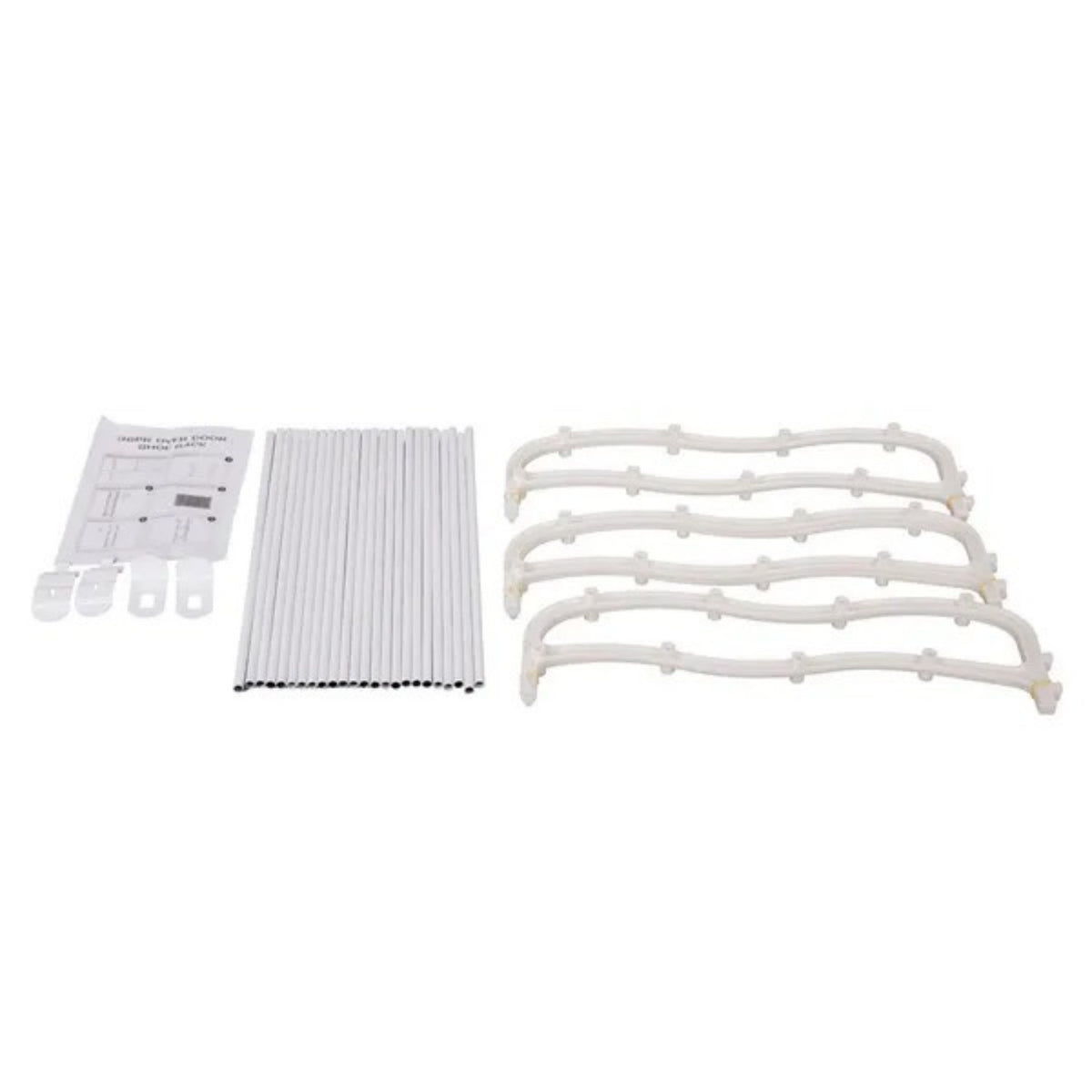 12 Layers Wall-mounted Style Home Shoe Rack White - view 6