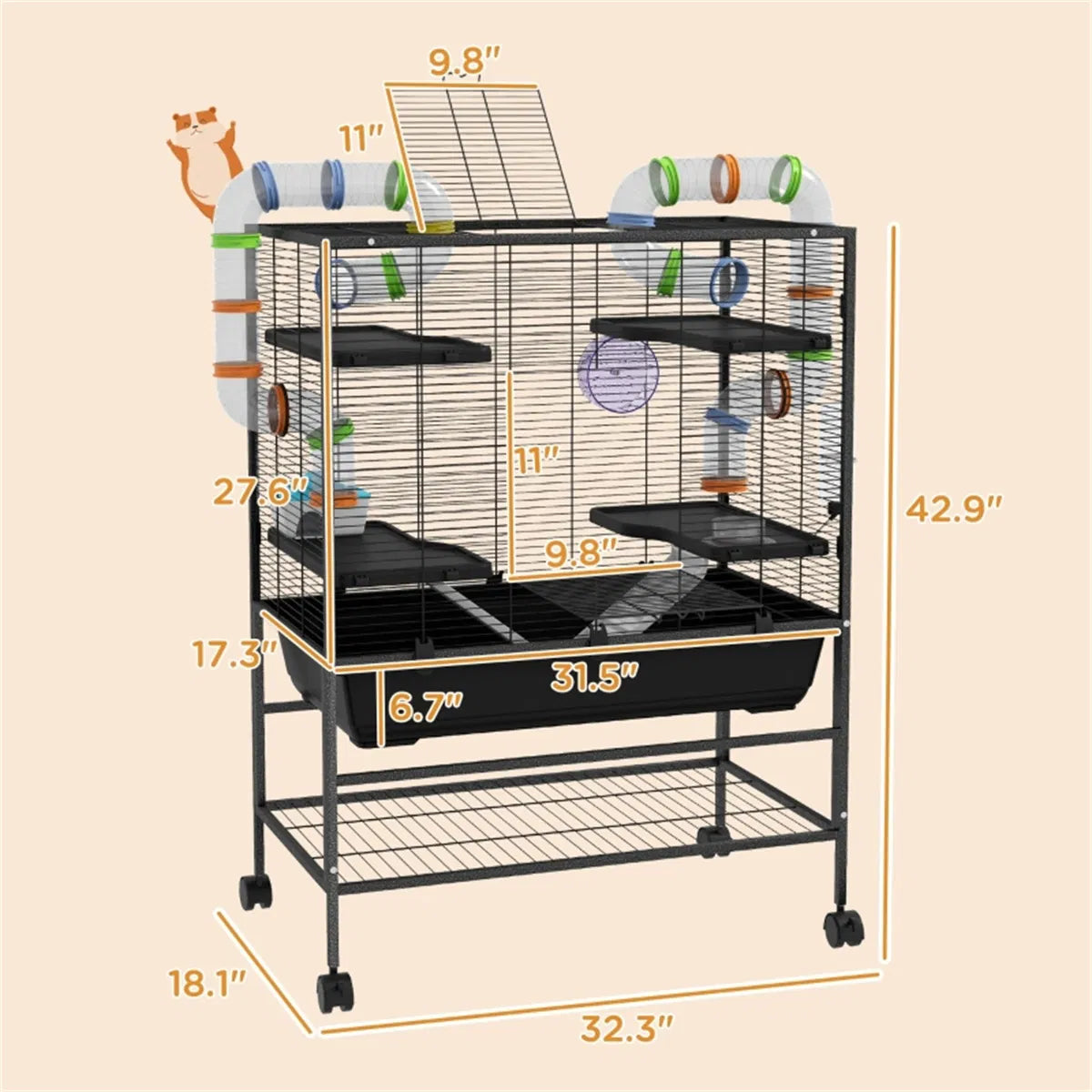Hamster Cage - view 6
