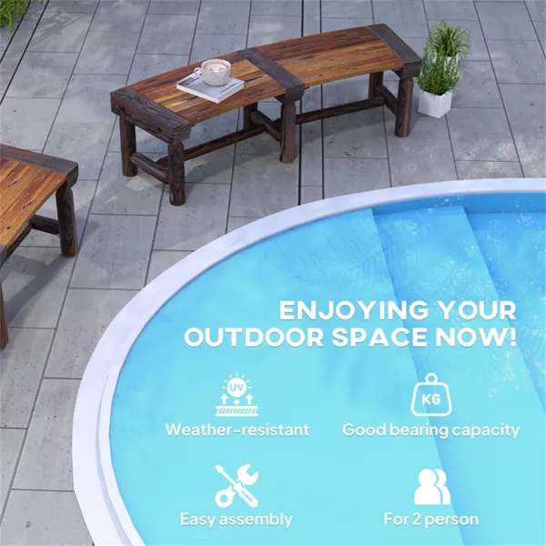 Outdoor Garden Bench Garden Chair - view 7