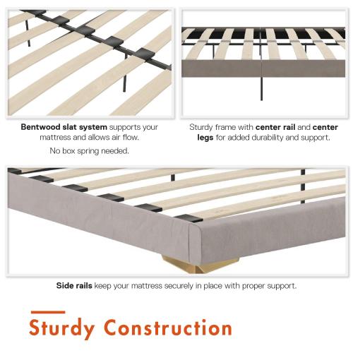 Coco Upholstered Bed - view 10