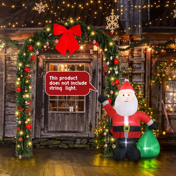 240x40x265cm PVC Christmas Arch - view 10