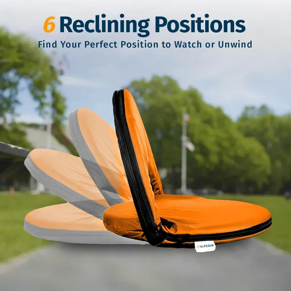 Alpcour Reclining Stadium Seat - Waterproof, 6-Position Comfort For Outdoor Use - view 5