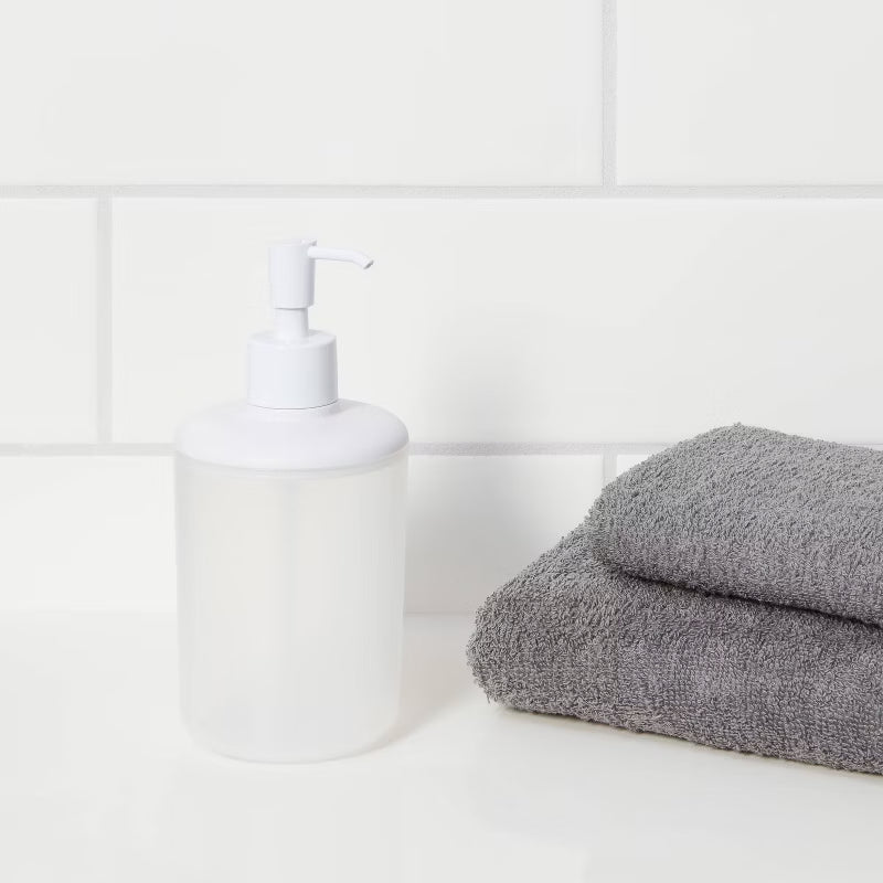 Clear Plastic Soap Dispenser Pump For Bathroom Or Kitchen - view 5