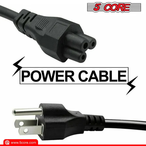 5Core AC Power Cord 10Ft 3 Prong US Male To Female Extension Adapter 16AWG/2C 125V 13A - view 5