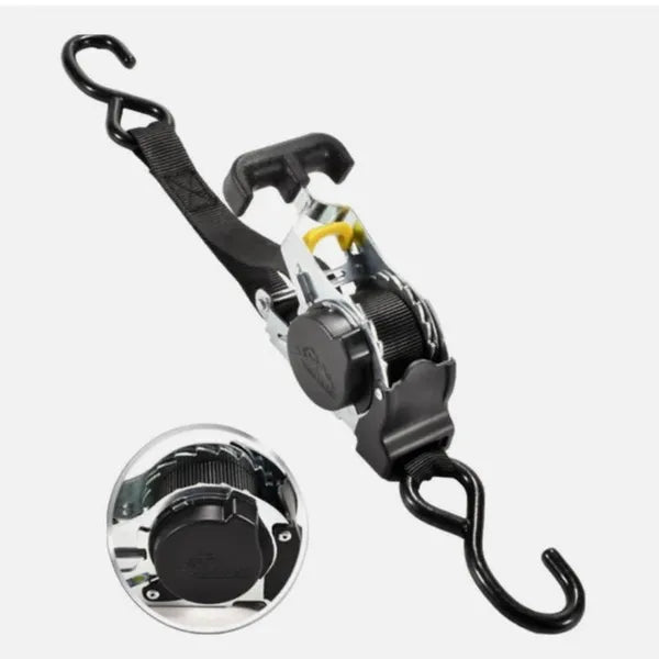 2Pcs Robust Cargo Strap Featuring Automatic Retraction, Requiring No Assembly - view 5