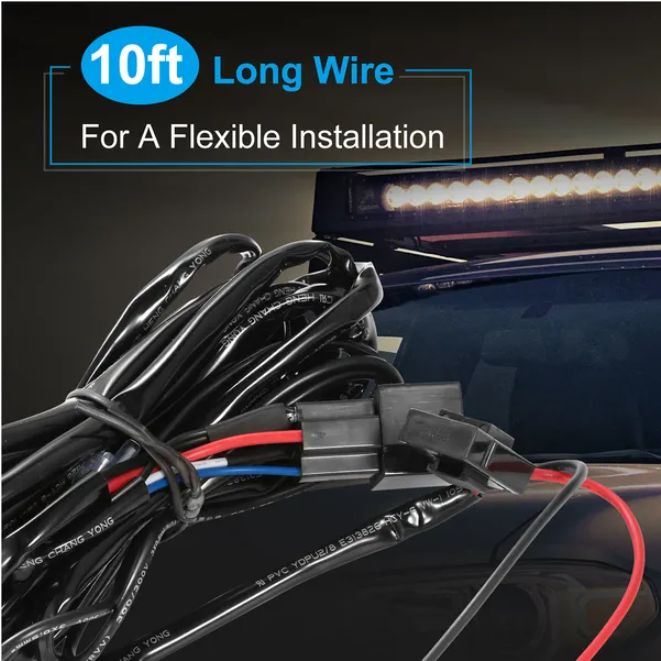 Power Relay, Fuse Switch, 10 Foot Long Universal Accessory, Light Strip Accessory - view 3