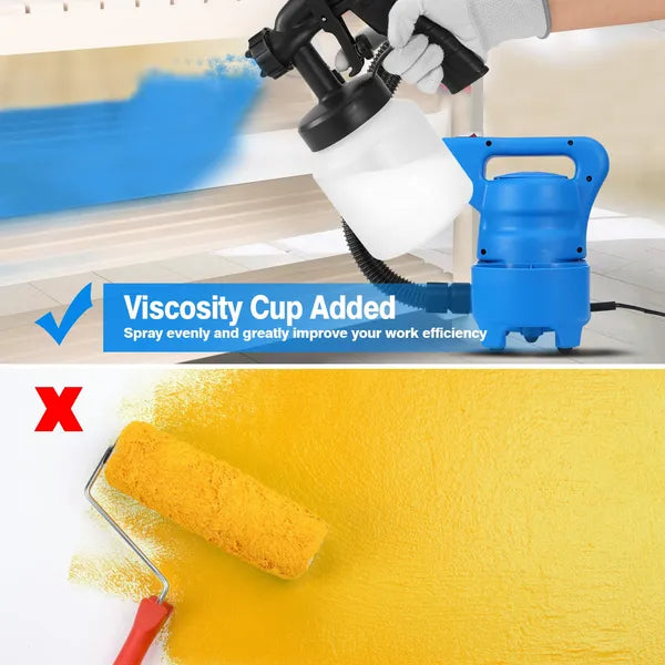 800ML Paint Spray Painter 650W Oil Primer Water Paint Sprayer Machine - view 5