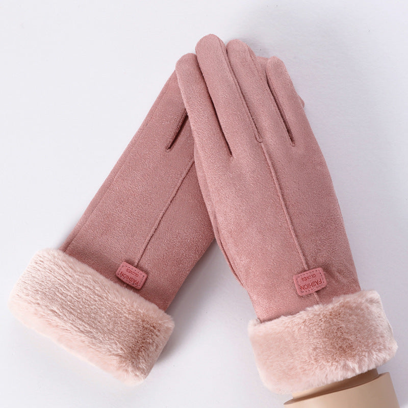 Touchscreen Compatible Thermal Gloves For Women Cyclists - view 8