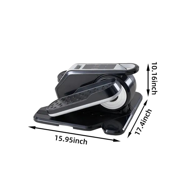 Compact Under-Desk Elliptical - Quiet Mini Pedal Exerciser With Adjustable Speed And LED Display - view 7