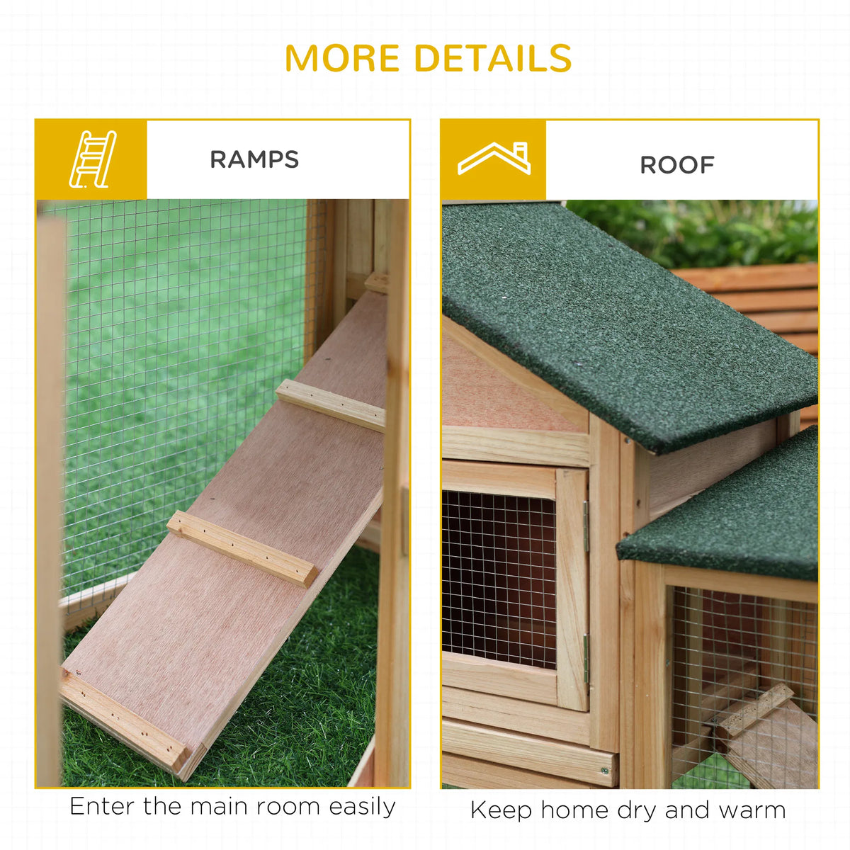 Rabbit Cage Outdoor, Rabbit House - view 6