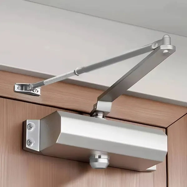 Fire Door Closer Hydraulic Silent Auto-Close For Interior/Commercial Use Easy Install Heavy Duty Adjustable Spring - view 5