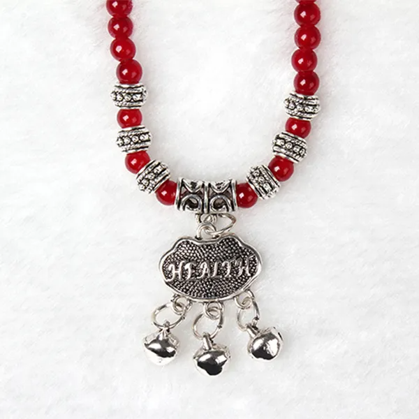 Red Agate Beaded Good Lock Bracelet - view 5