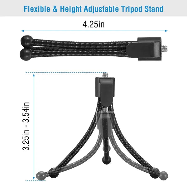 Tripod Stand For Camera Mini Projector Flexible Tripod Holder Heavy Duty Camera Tabletop Mount - view 5