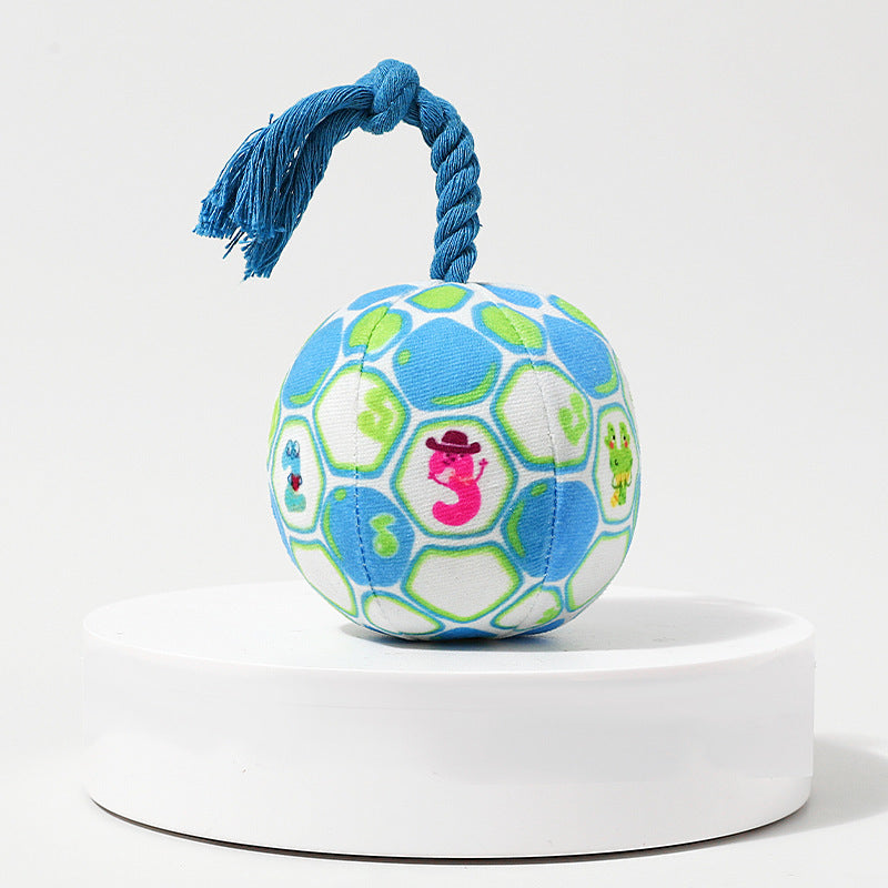 Dog Toys For Small Dogs, Interactive Dog Toys Squeaky Dog Ball Toys Rope Plush Toys Soft Stuffed Dog Toys Dog Chew Toys - view 9