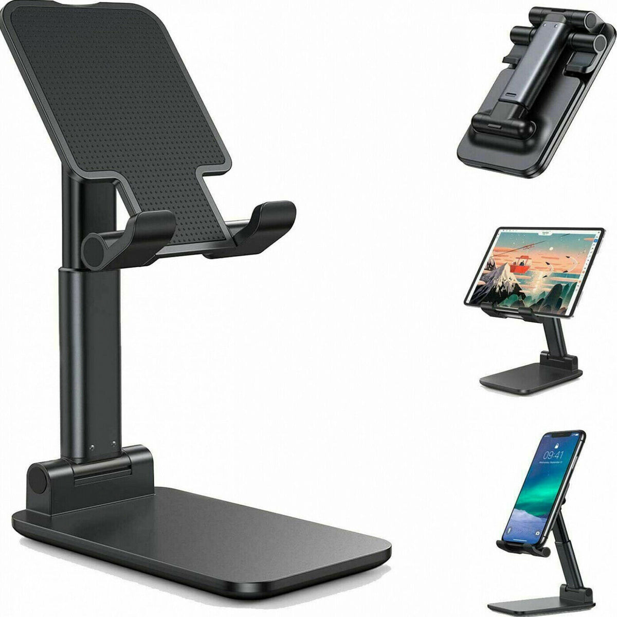 Cell Phone Stand Desktop Holder Tablet Stand Mount Mobile Phone Desktop Tablet Holder Table Cell Foldable Extend - view 10