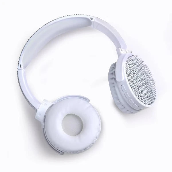 Bling Wireless / Wired Bluetooth Headphones: Adjustable Over-Ear Design - view 4
