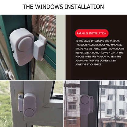 6 PCS WIRELESS Home Window Door Burglar Security ALARM System Magnetic Sensor - view 9