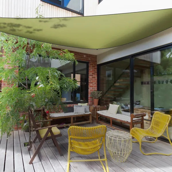 9.84ft Shade Sail Patio Cover Shade Canopy Camping Sail Awning Sail Sunscreen Shelter Triangle Cover - view 3