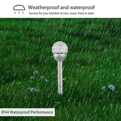 Solarek 3 Pcs Outdoor Solar Lights IP44 Waterproof Ball RGB Light Garden Decor Lamp Landscape Christmas - view 6