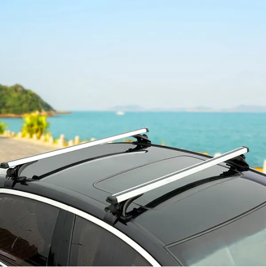 47.24in Universal Top Roof Rack Cross Bar Cargo Carrier Aluminum Crossbar Rack With 165LBS Capacity Fit For Most - view 6