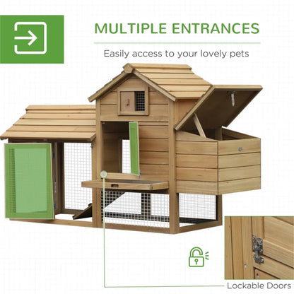 Wooden Chicken Coop - view 4